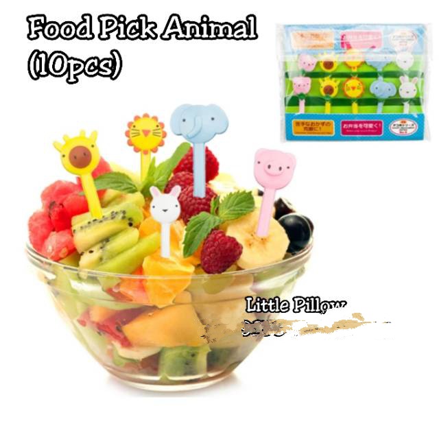 Food pick animal/fruit pick/tusukan buah/bekal anak