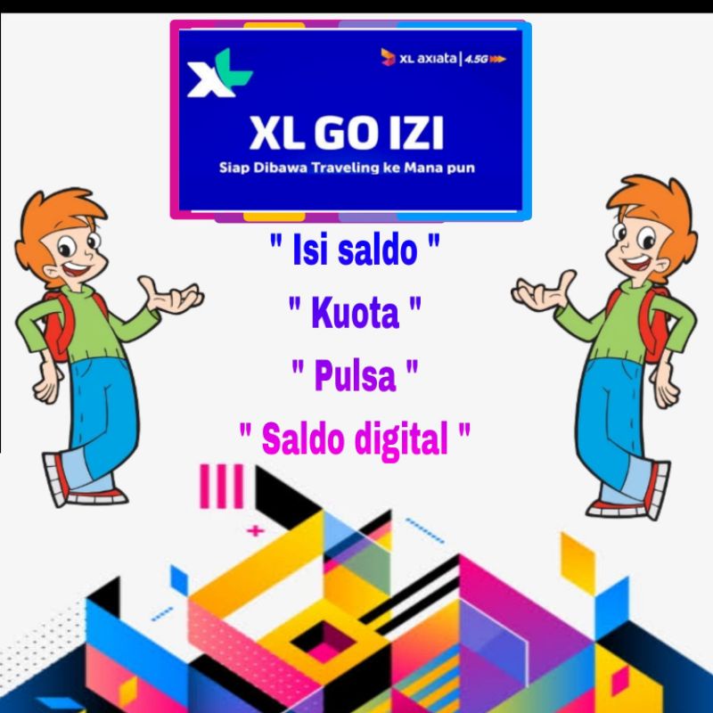 Kartu Perdana kuota Pulsa XL Go izi Bisa isi apa aja