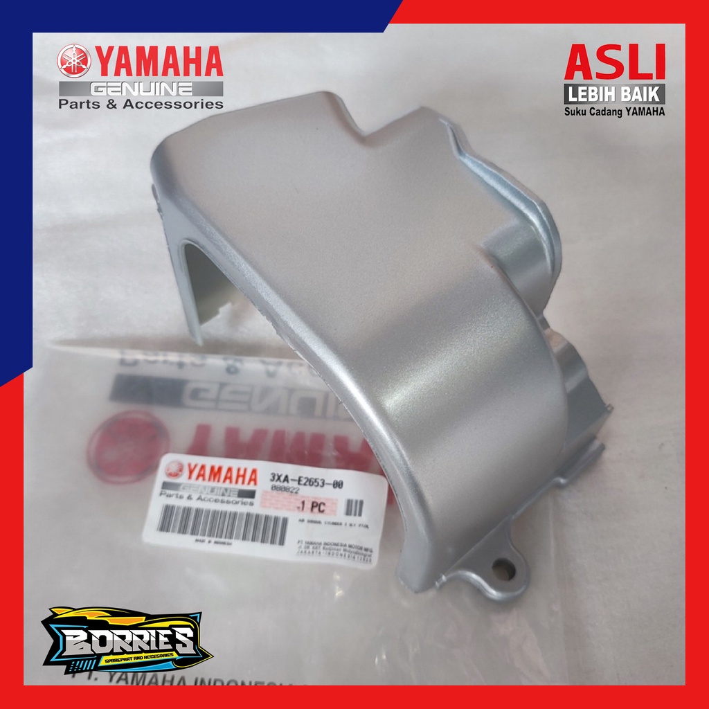 Sambungan Cover Tutup Kipas Silver Bagian Dalam Yamaha F1ZR FIZR F1Z FIZ R Force 1 F1 Original 3XA-E