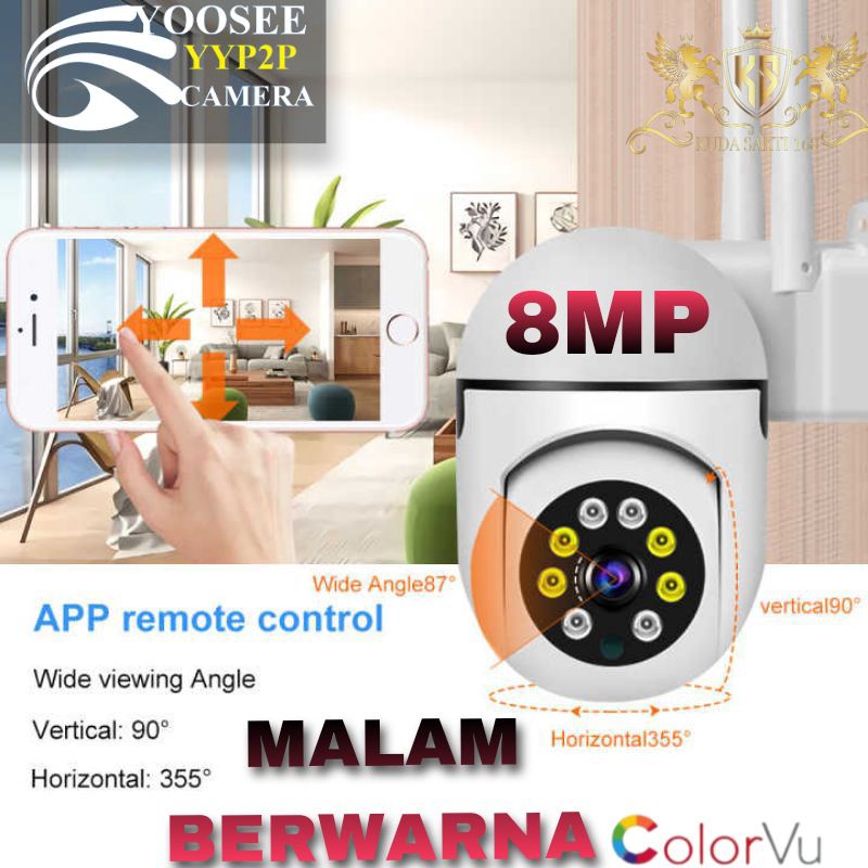 CCTV PTZ  OUTDOOR/Indoor 8MP YOSEE ONVIF FULL HD 1080P  HANYA TOKO KAMI YG JUAL RESOLUSI 1080P FULL HD Original  BOS