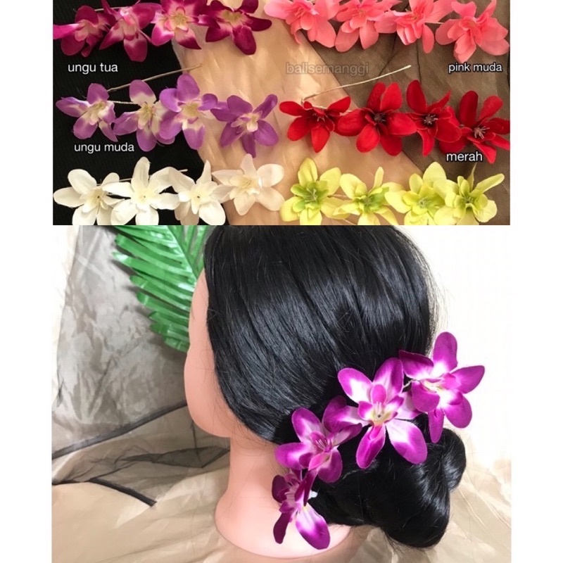 semanggi catalia / semanggi bunga kain/ semanggi anggrek