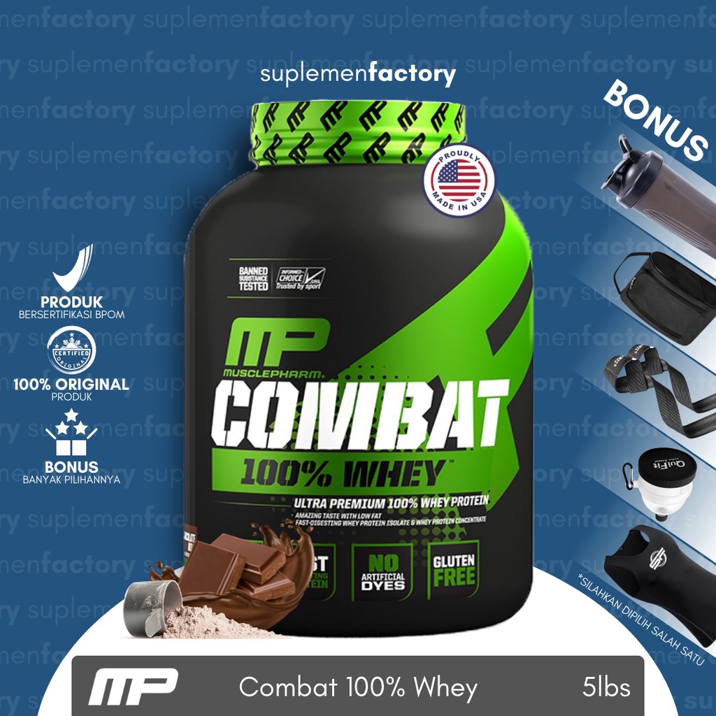 MP Combat Whey 5 Lbs 100% Whey Protein Musclepharm