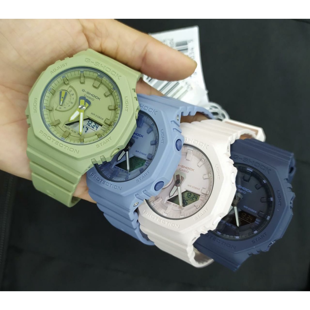 Jam Tangan Casio G-Shock GMA-S2100BA-2A1DR/ GMA-S2100BA-2A2DR/ GMA-S2100BA-3ADR/ GMA-S2100BA-4ADR Original