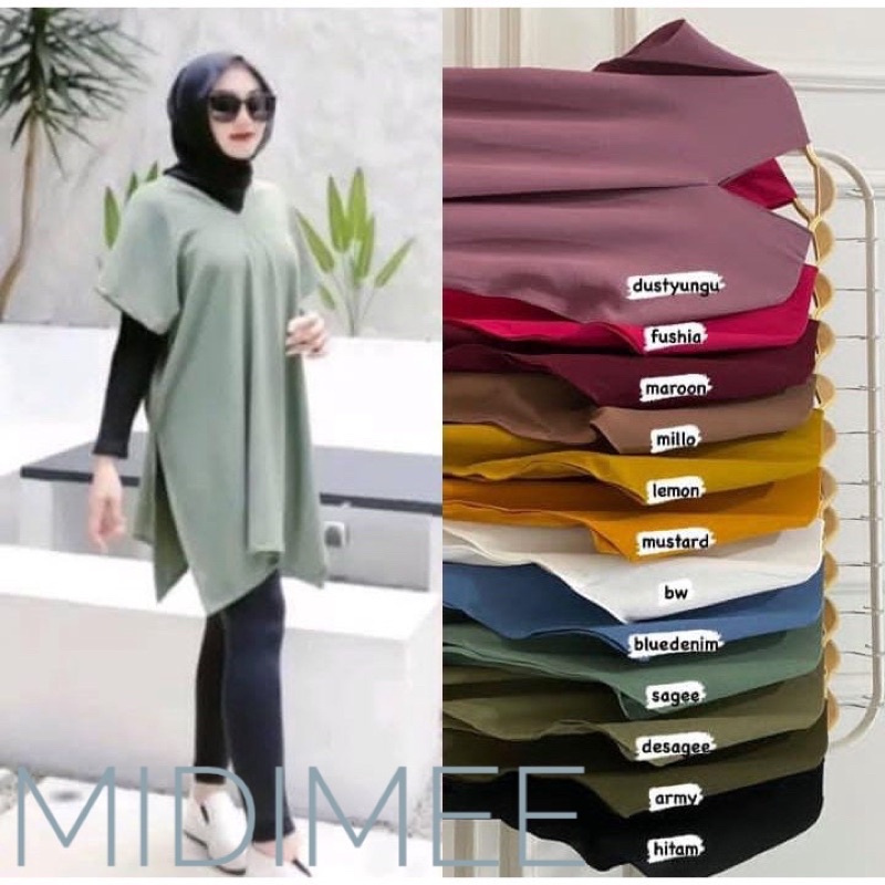 LONG SQUARE CRINKLE AIRFLOW/BLOUSE NAGITA TERBARU/ATASAN WANITA BEST SELLER/TOP SQUARE