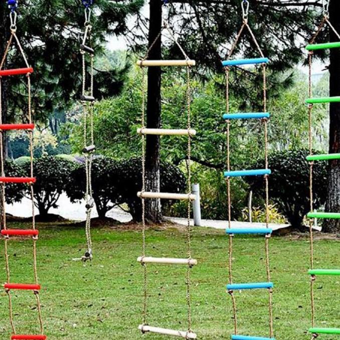 Mainan Tali Tangga Panjat Anak - Motorik - Outdoor - Playground -Kado