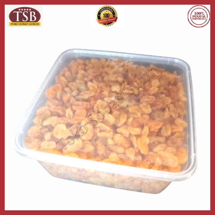 

Kismis Arab Jumbo Golden Asam Manis Kuning 1kg
