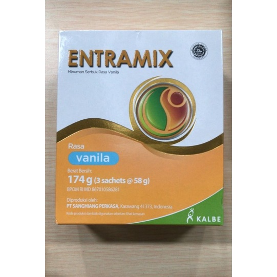 

ENTRAMIX 174 gram, nutrisi lengkap dan seimbang