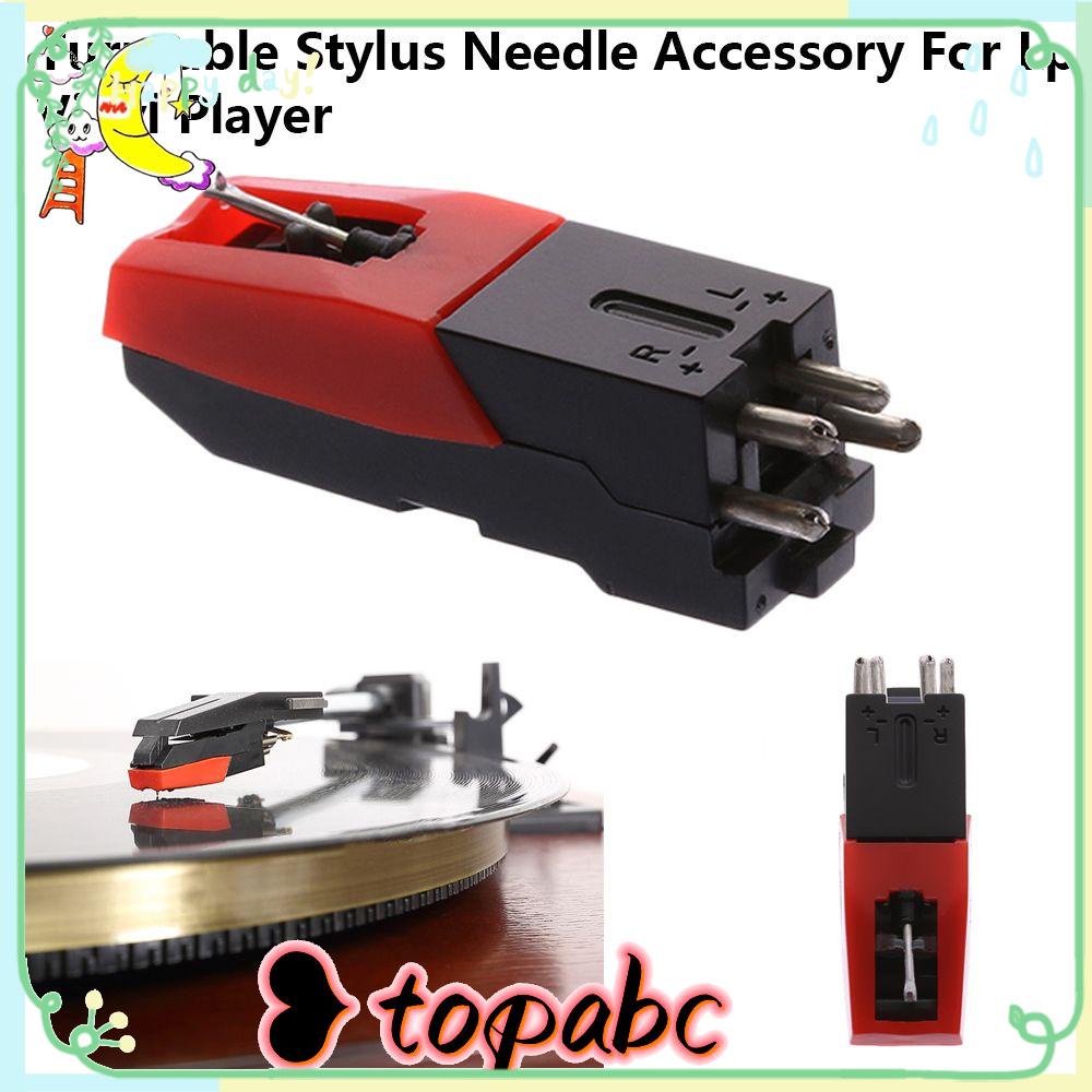 Top 1pc Jarum Stylus Tahan Lama Phonograph Gramophone Alat Meja Putar Styli