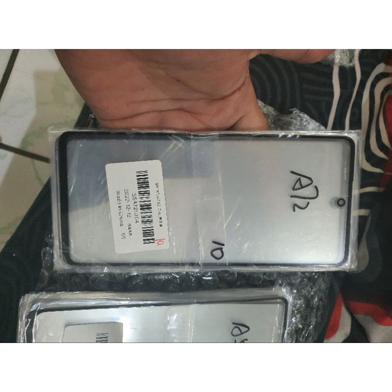kaca lcd samsung a72