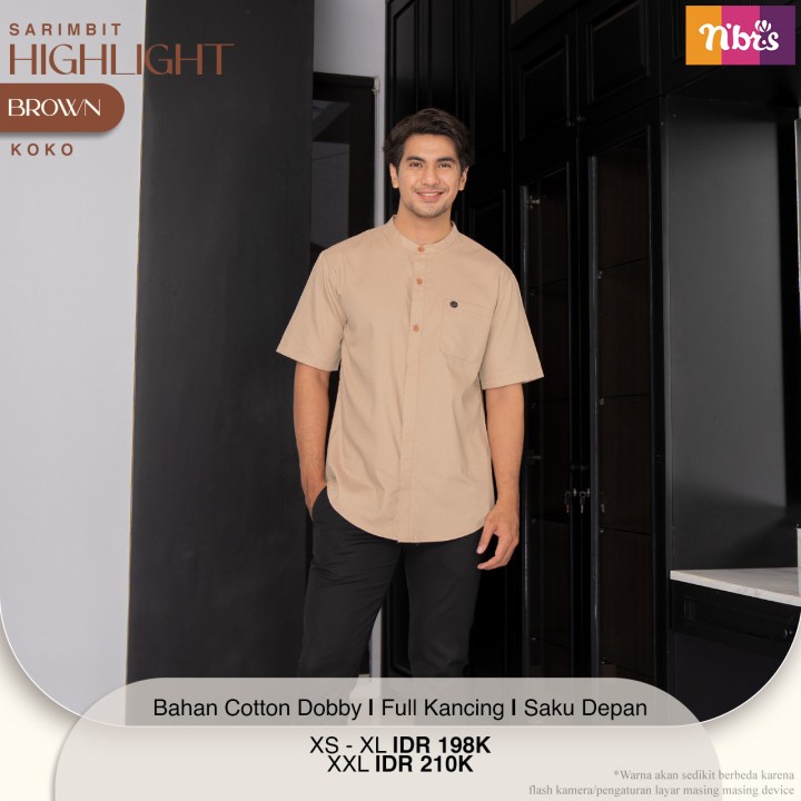 HIGHLIGHT KOKO NIBRAS BROWN / KOKO BAPAK - KOKO ANAK