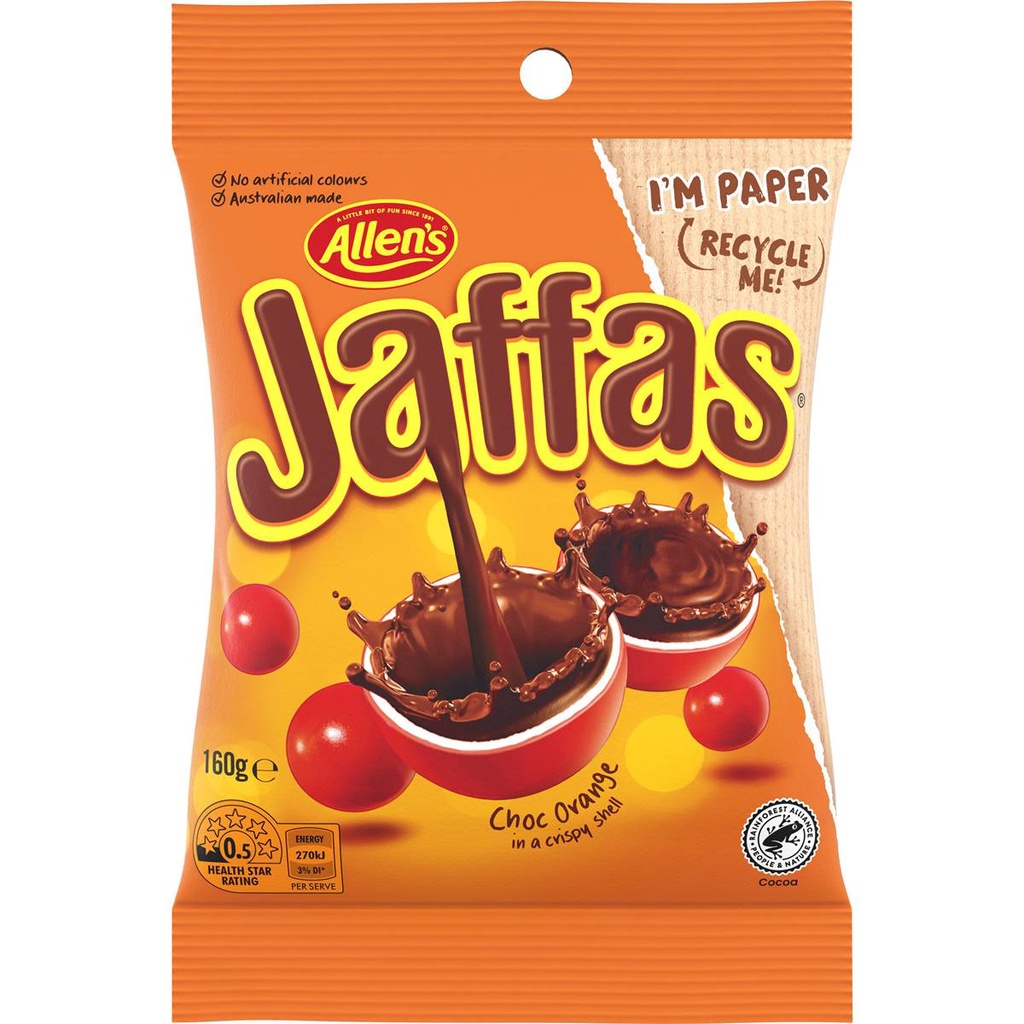 

Allen's Jaffas Australia