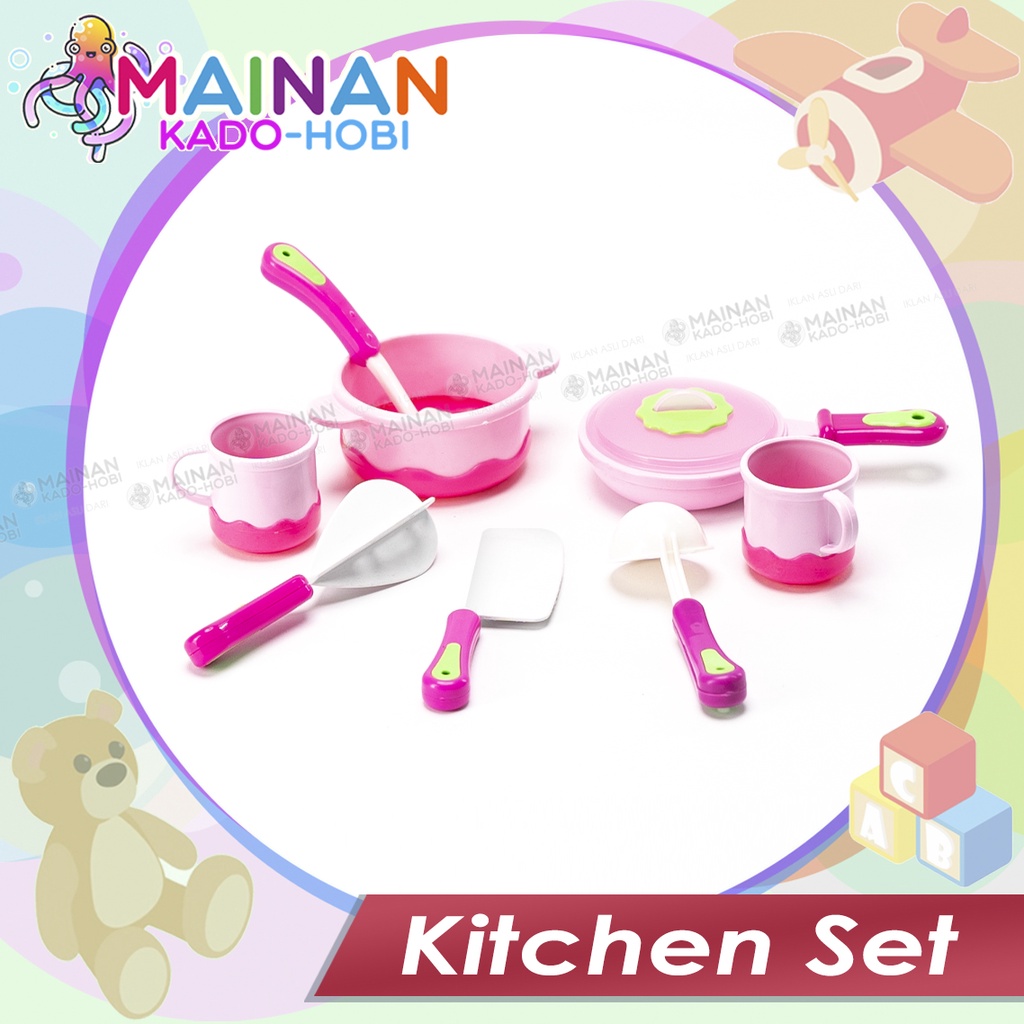 MAINAN ANAK PEREMPUAN KITCHEN SET ALAT MASAKAN DAPUR