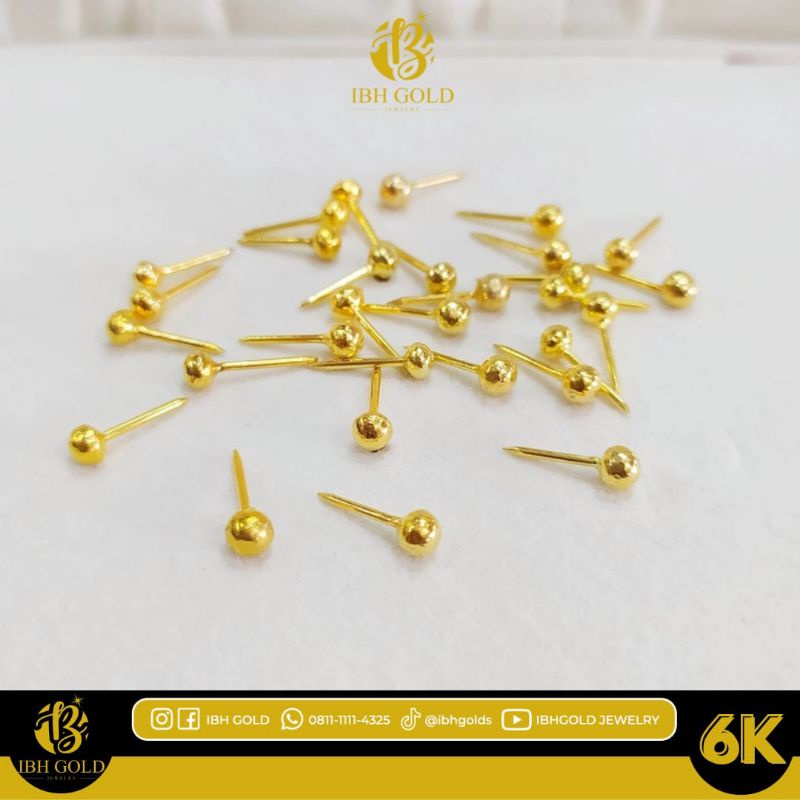 Giwang Bayi Emas Muda Giwang Tindik Bayi Emas Muda Kenot Bayi Emas Muda Kenot Tindik Emas Muda