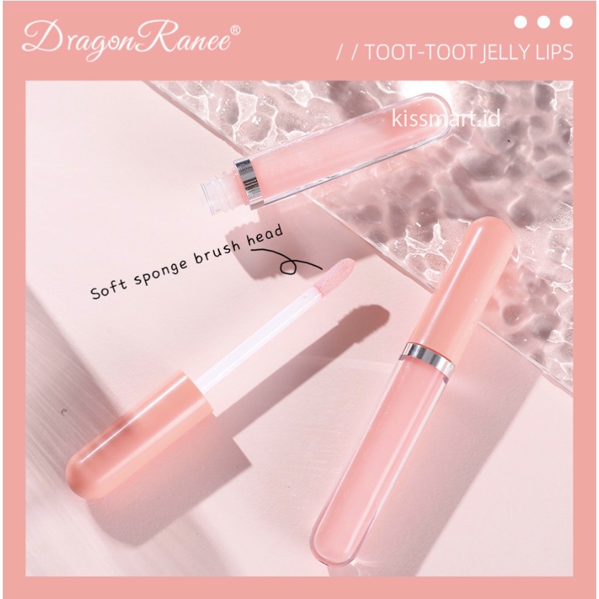 DRAGON RANEE Lip Gloss Macaron Glossy Lipgloss Makaron TD002