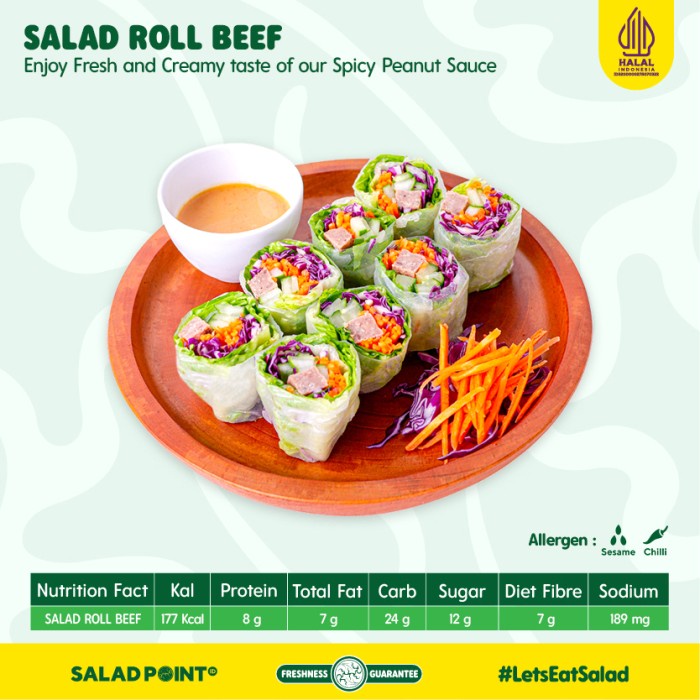 

Salad Roll Vegie Tx00F1
