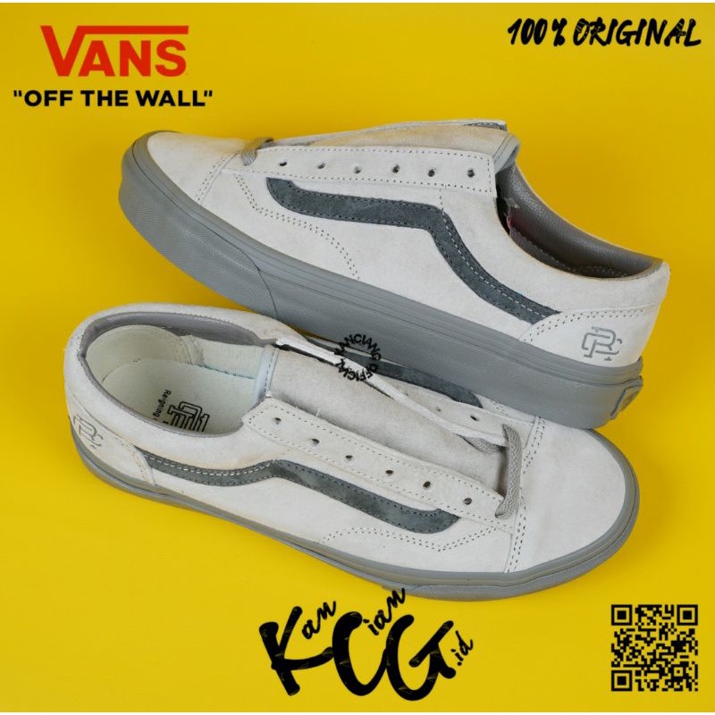 Vans Old Skool Style 36 X Reigning Champ Grey Suede 100% Original