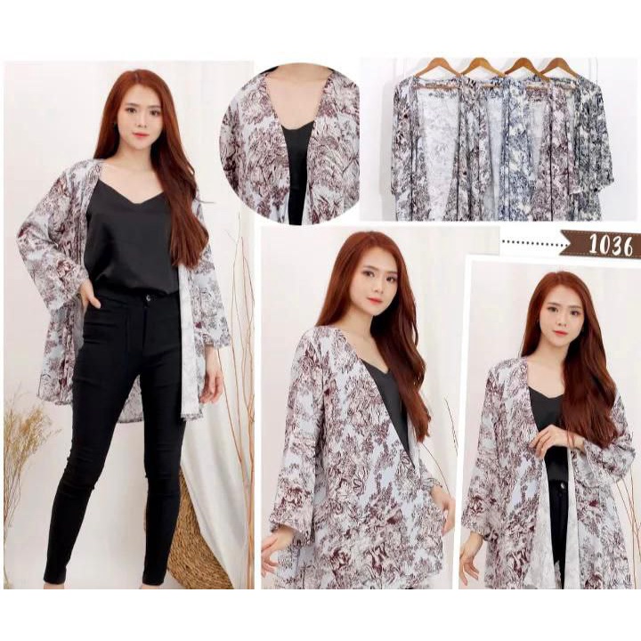 Outwear 1036 Rayon Dior Macan Fashion Wanita