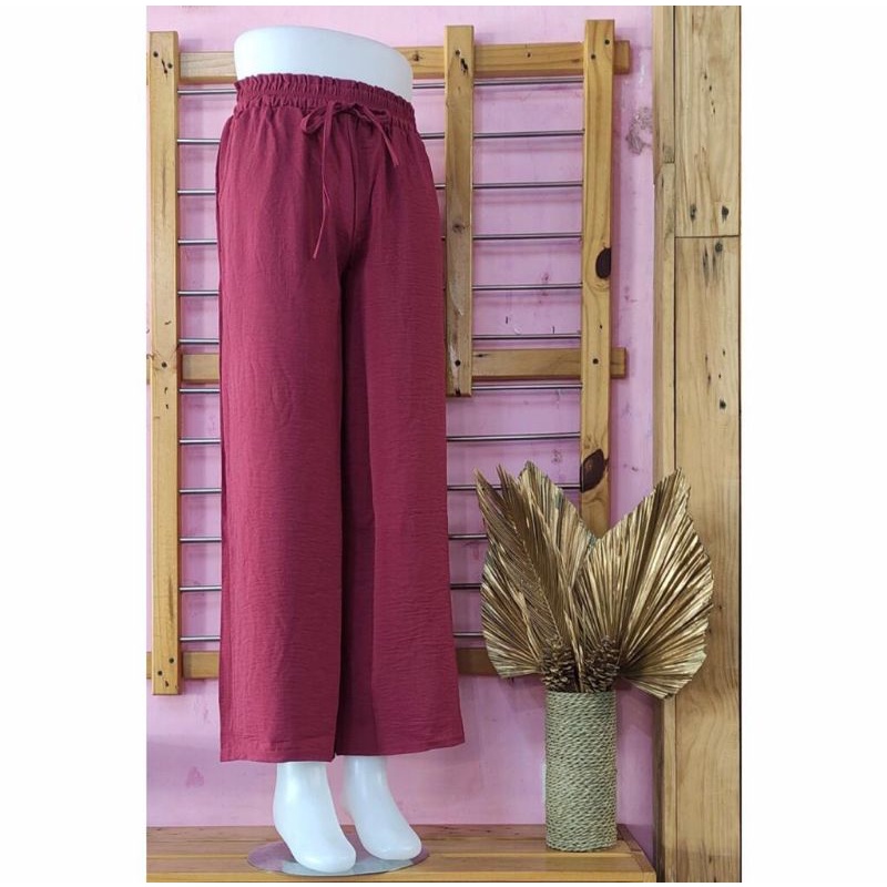 Kulot Crinkle//Celana Wanita//Kulot Crinkle Jumbo//Kulot Airflow premium