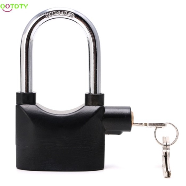 

Unik Gembok Sepeda Motor Padlock Alarm Waterproof Corrosion Resistant Black Murah