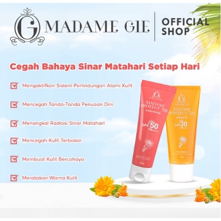 MADAME GIE Madame Protect Me Sunscreen SPF 30 / SPF 50 PA +++