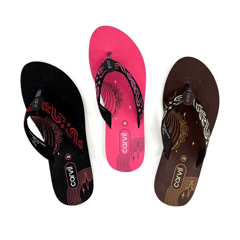 Sandal Jepit Wanita CARVIL ALEXA / GRACE / RIANTY / TITANIA (36-40)