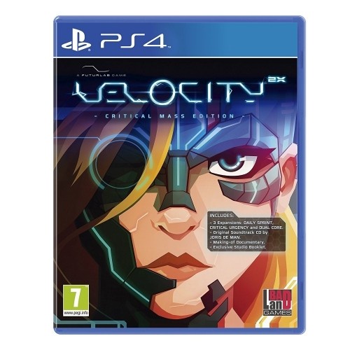Vk0565 Ps4 Velocity 2X: Critical Mass Edition With Artbook Region 2/English
