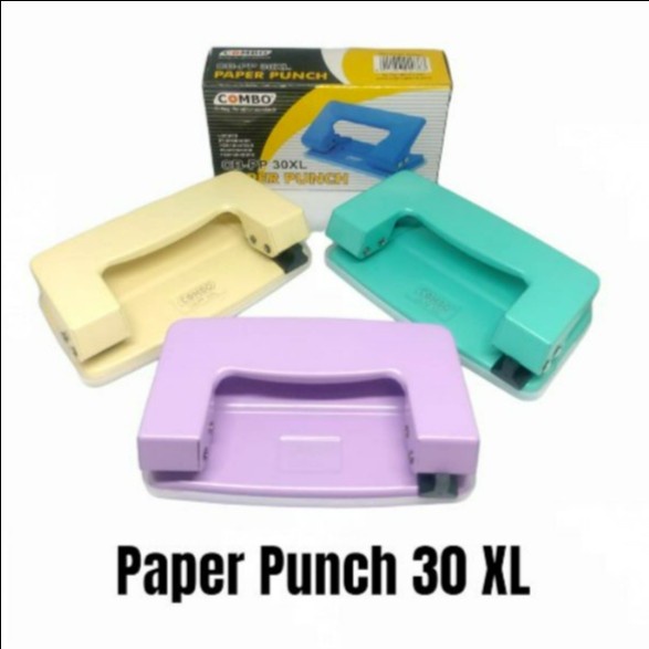 

Bol Combo Pembolong Pelubang Kertas / Paper Punch 30 Xl /Bh