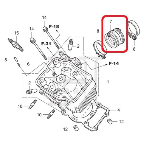 KARET SAMBUNGAN MANIPUL INSULATOR KARBURATOR KARBU CS1 16211-KGH-902 ASLI ORIGINAL AHM HGP HONDA