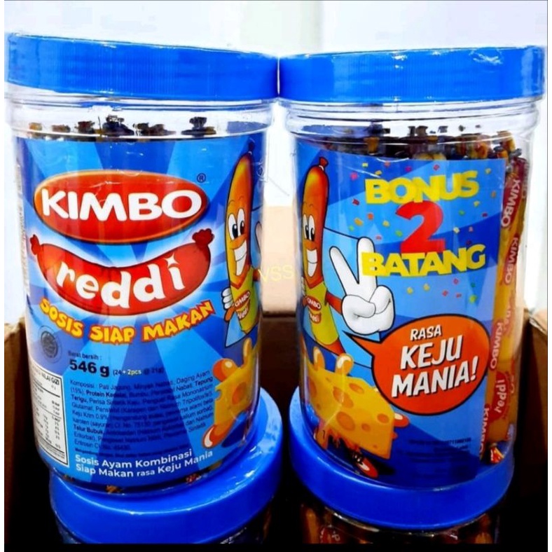 Sosis Kimbo Reddi Keju toples