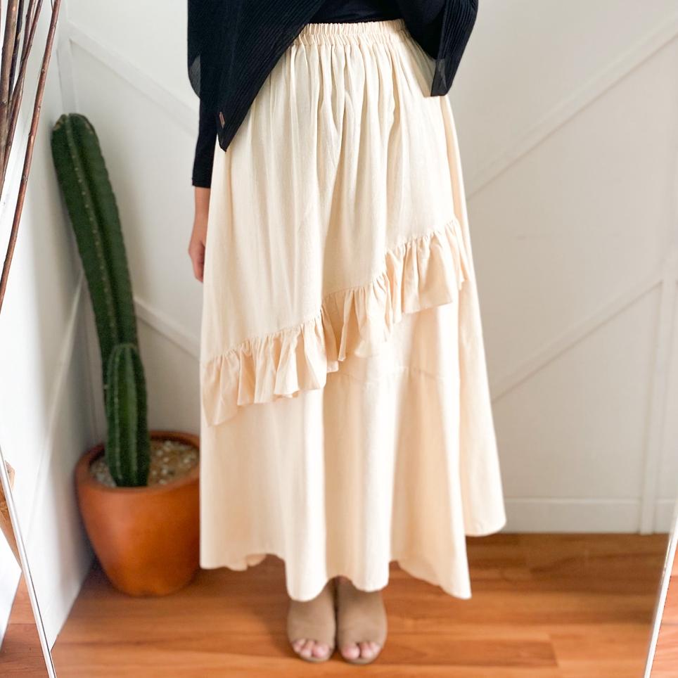 Best Seller AIDHA SKIRT - rok murah / skirt murah / rok panjang / rok wanita / rok / basic skirt / s