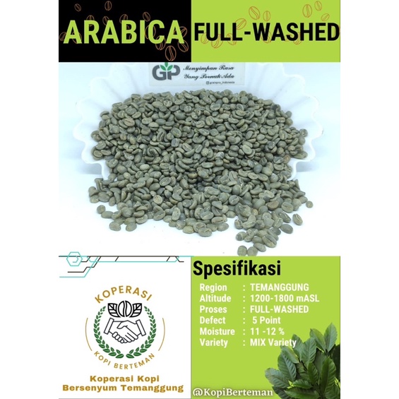 

Arabika fullwash dry hull