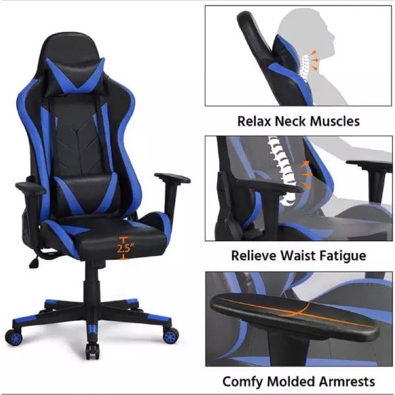 kursi gamers bisa tidur