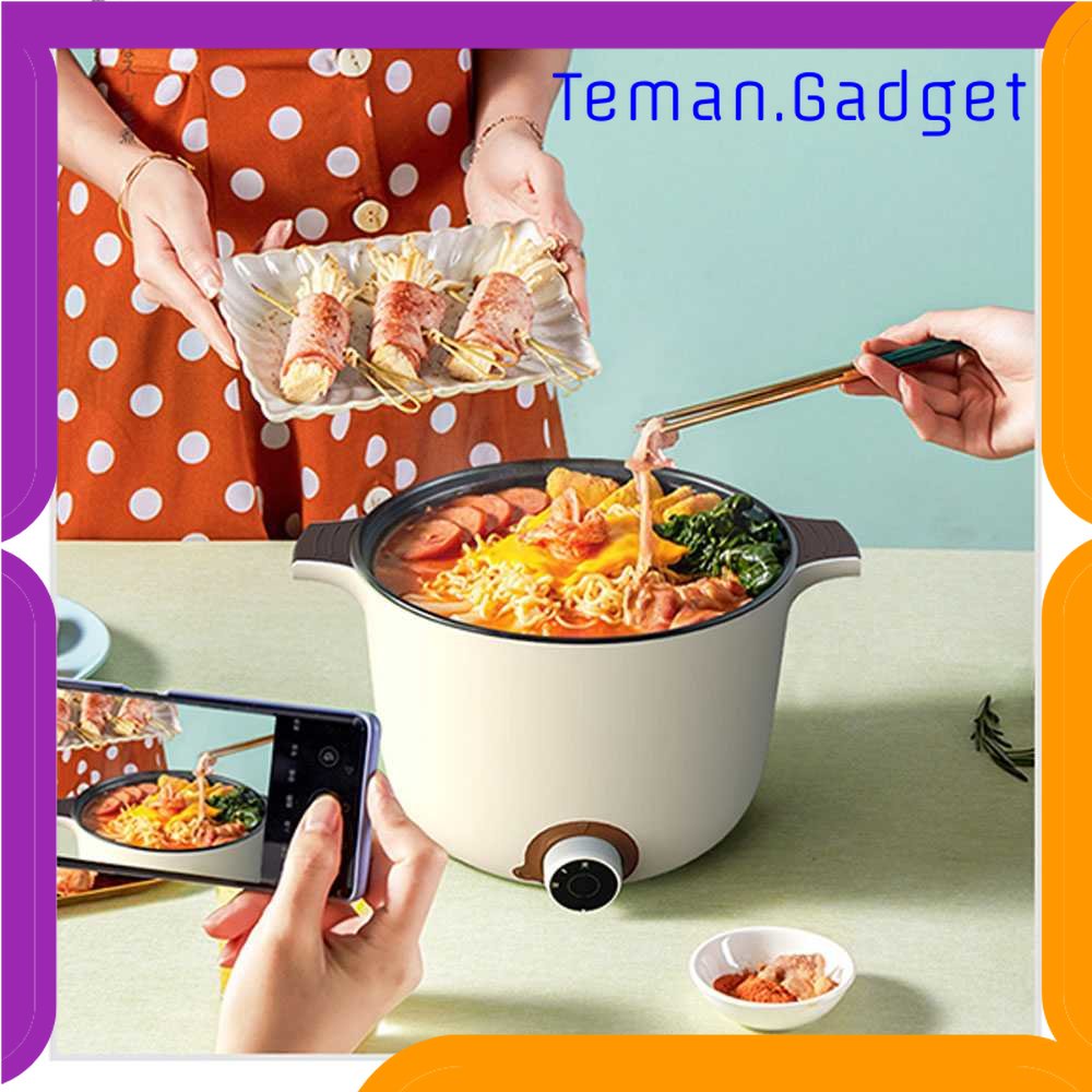 TG - DPR Trifate Panci Listrik Mini Electric Cooker Skillet 600W 1.5L - AJL-A1301