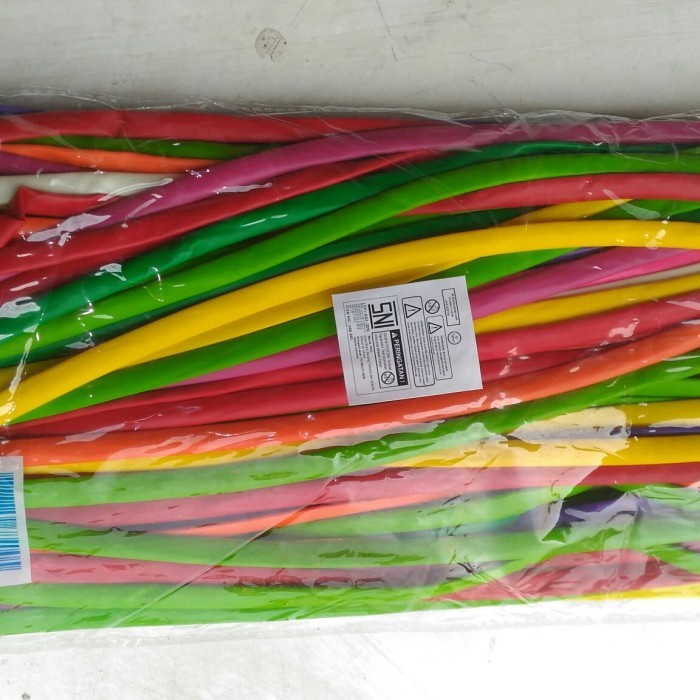 BALON BISA DIBENTUK - BALON PANJANG - BALON PENTIL - 100 PCS