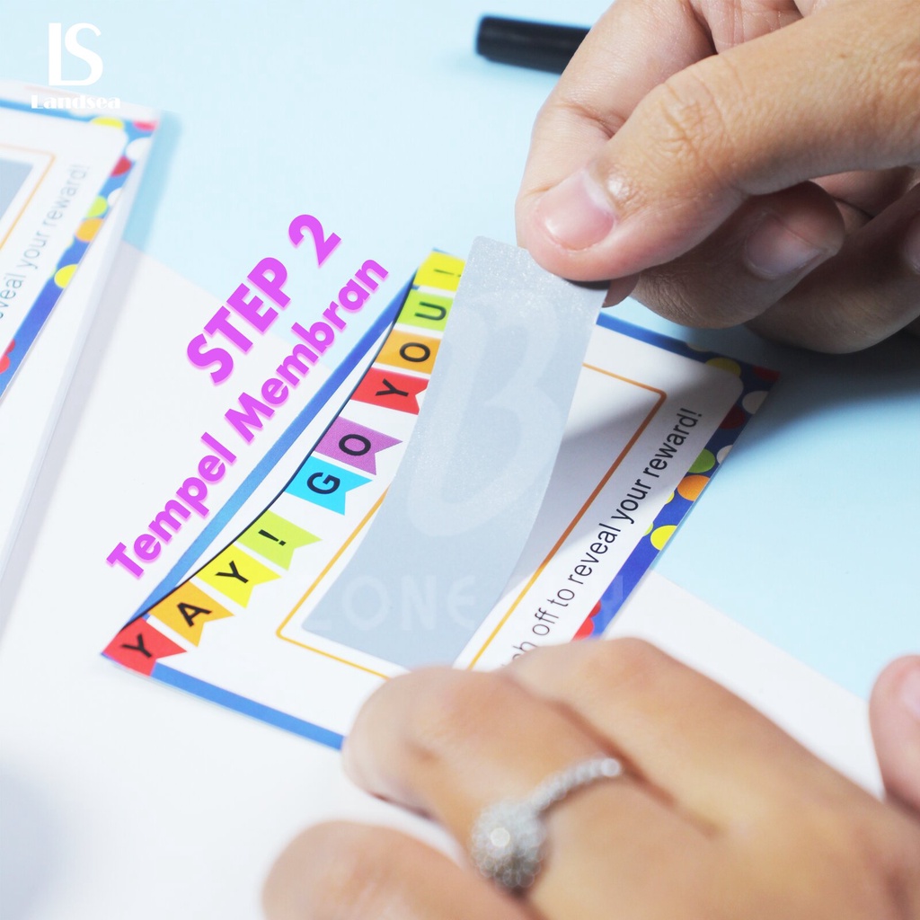 Lucky cards 10 lembar /Beruntung Kartu undian / Kartu keberuntungan / hadiah