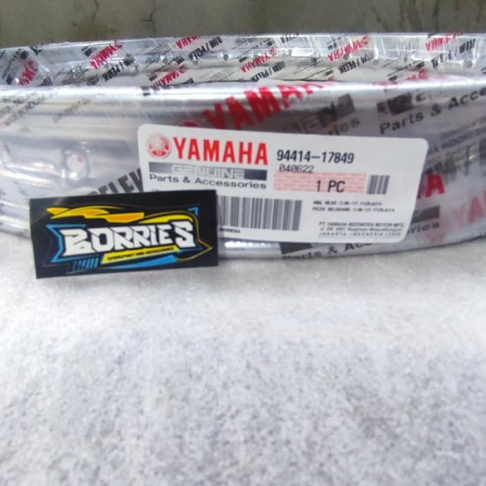 VELG RIM DID ORIGINAL VEGA RR VEGA ZR UKURAN 140 RING 17 HITAM / CHROM