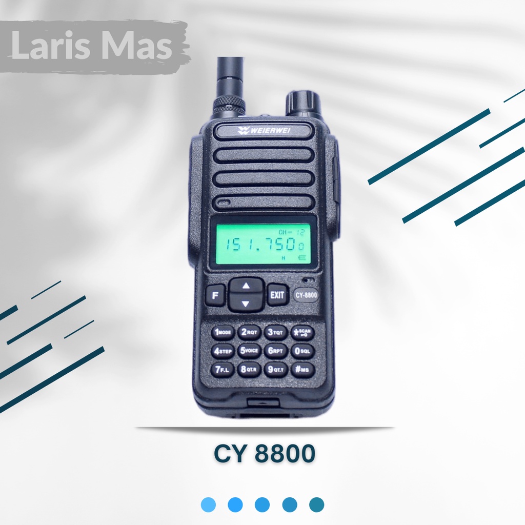 Radio HT Weierwei CY8800 CY 8800 Power 10 Watt 10W Single Band VHF