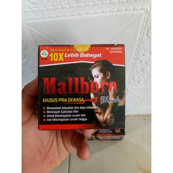 bismillah mallboro kapsul obat kuat stamina herbal tahan lama original