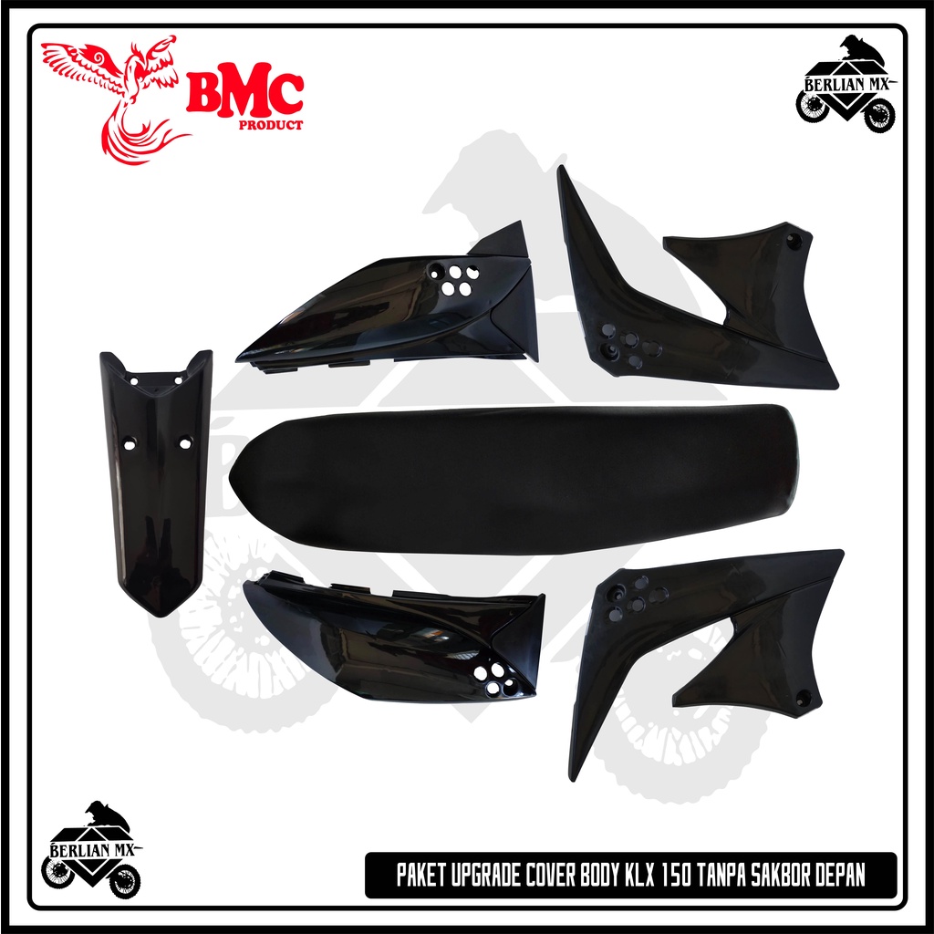 paket Upgrade Cover Body KLX 150 Tanpa spakbor depan