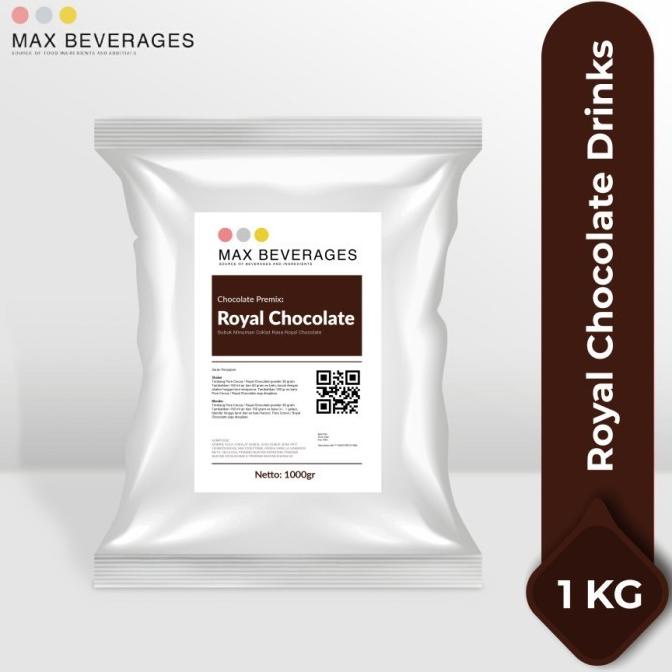 

1Kg Royal Dark Chocolate Powder/ Bubuk Minuman Coklat Royal