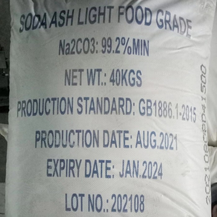 

Soda Ash Light Air Abu Food Grade Ex. RRT Kemasan 1 Kg
