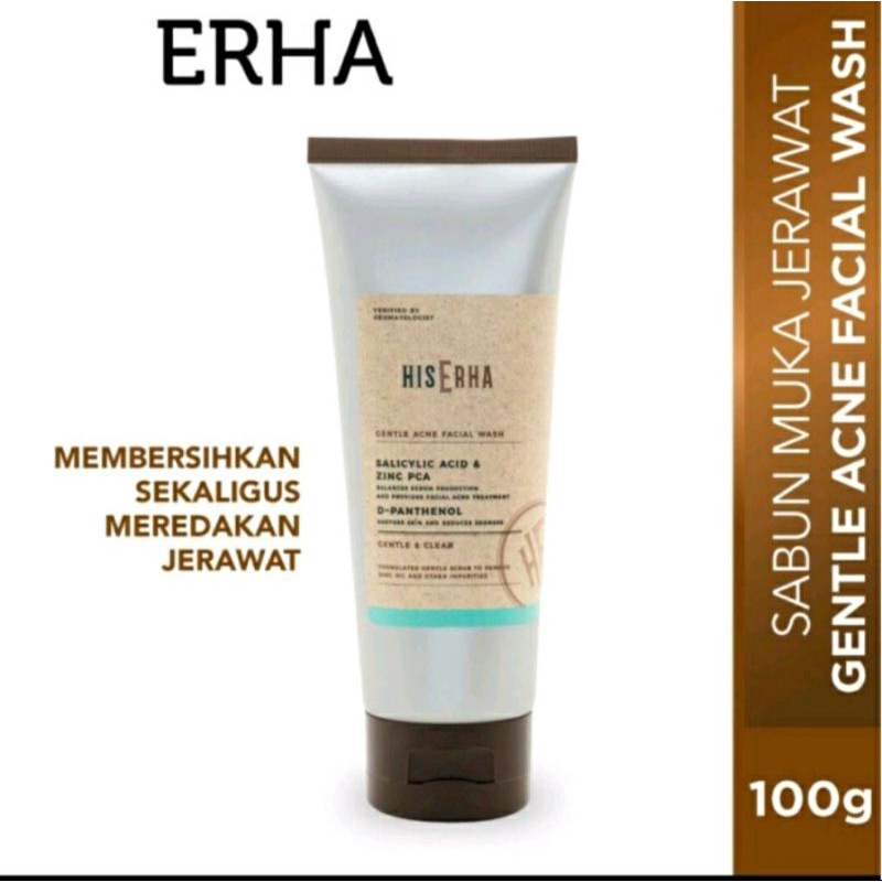 HISERHA GENTLE ACNE FACIAL WASH 100ML