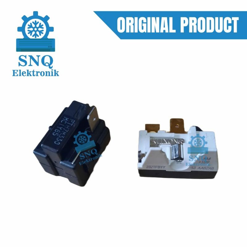 PTC overload kulkas original panasonic 2 pintu 1/6 PK - Relay
