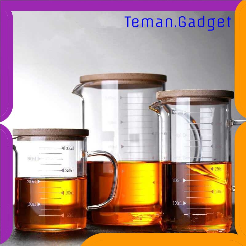 TG - DPR One Two Cups Gelas Takar Ukur Measuring Cup Glass - GG-18