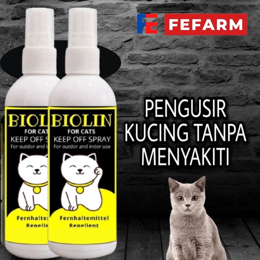 PENGUSIR KUCING NAKAL KENCING DAN BERAK SEMBARANGAN 120ML FEFARM