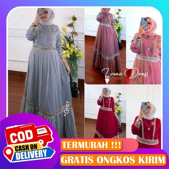 Bisa Cod'Diana Set Rok [ M L Xl ] / Gamis Terbaru Lebaran 2023 / Gamis Wanita Remaja / Gamis Mewah K