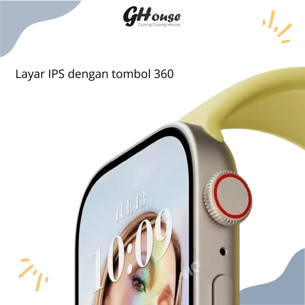 Smartwatch XS8+ MAX SERIES 8 45MM Jam Tangan Pintar Olahraga Kesehatan