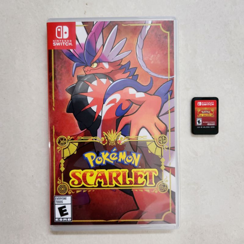 Pokemon Scarlet Nintendo Switch Kaset Preloved
