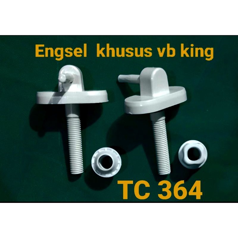 Engsel kaki tutup kloset vb king tc364