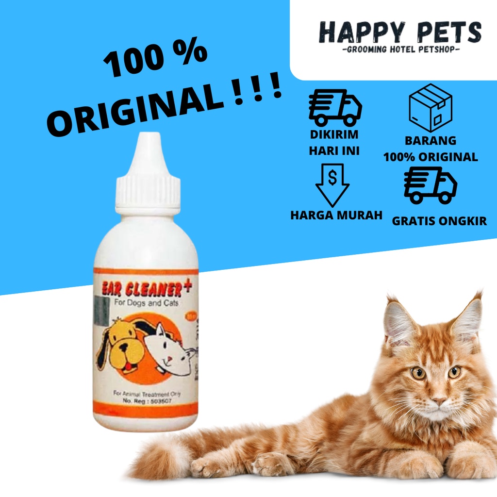 Obat tetes kucing Ear Cleaner kucing anjing 65ml